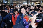 Những hình ảnh xúc động của U23 Việt Nam tại sân bay Nội Bài