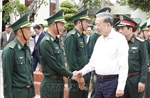 Tổng Bí thư Tô Lâm thăm, chúc tết cán bộ chiến sĩ đồn biên phòng EA Hleo