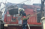 Cháy nhiều căn nhà trong hẻm tại TP Hồ Chí Minh