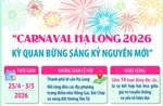 'Carnaval Hạ Long 2026 - Kỳ quan bừng sáng kỷ nguyên mới'