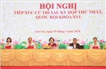 Phó Thủ tướng Phạm Thị Thanh Trà tiếp xúc cử tri tại tỉnh Lào Cai