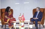 Tổng Bí thư, Chủ tịch nước Tô Lâm hội kiến Thủ tướng Sri Lanka Harini Amarasuriya