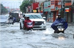 Mưa lớn gây ngập cục bộ nhiều tuyến phố nội thành Hải Phòng
