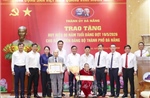 Thường trực Ban Bí thư dự Lễ trao tặng Huy hiệu 80 năm tuổi Đảng tại Đà Nẵng