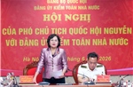 Phó Chủ tịch Quốc hội Nguyễn Thị Hồng làm việc với Đảng ủy Kiểm toán Nhà nước
