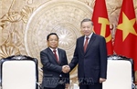 Tổng Bí thư, Chủ tịch nước Tô Lâm tiếp Phó Thủ tướng, Bộ trưởng Tư pháp Lào