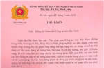 Bộ Công an thưởng đột xuất Công an tỉnh Bắc Ninh sau chuyên án về vũ khí quân dụng