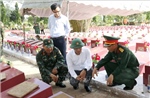 Đẩy nhanh tiến độ lấy mẫu hài cốt liệt sĩ