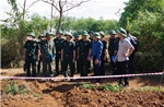 Tìm kiếm hài cốt liệt sĩ hy sinh trong trận đánh căn cứ Cồn Tiên