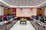 Tăng cường hợp tác giữa Mặt trận Tổ quốc Thủ đô Hà Nội và Thủ đô Viêng Chăn