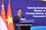 Thường trực Ban Bí thư Trần Cẩm Tú đồng chủ trì Đối thoại Chiến lược Việt Nam - Singapore lần thứ nhất