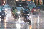 Cảnh báo mưa dông kèm lốc sét, mưa đá khu vực Hà Nội