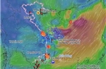 Bão số 5 không thay đổi cường độ, hướng về vùng biển phía Đông Bắc khu vực Bắc Biển Đông