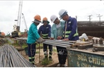 Thi công xuyên lễ tại công trường Dự án cao tốc Mỹ An - Cao Lãnh