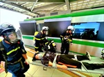 Diễn tập phòng cháy và cứu nạn trên tuyến đường sắt đô thị Cát Linh - Hà Đông
