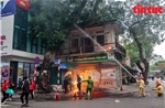 Hà Nội: Diễn tập phòng cháy chữa cháy tại chợ truyền thống Châu Long