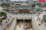 Hà Nội tăng tốc dự án hầm chui Kim Đồng-Giải Phóng