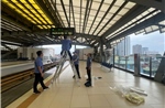 Hà Nội Metro đảm bảo an toàn cho hành khách trước bão số 3