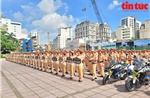 Hà Nội tiếp nhận 655 cán bộ, chiến sĩ CSGT phục vụ Đại lễ A80