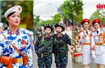 Khối nữ quân nhân diễu hành A80: Thông điệp về bình đẳng giới và khát vọng cống hiến