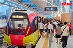 Lượng khách 2 tuyến metro Hà Nội tăng hơn 32% dịp Tết