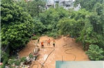 Hà Nội thông tin chính thức về vụ phun trào bùn nhão trong đêm