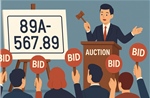 Lộ diện biển số ô tô tỉnh Hưng Yên lên sàn đấu giá mức khởi điểm 500 triệu đồng