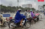 &#39;Biển nước&#39; Mỹ Đình trong bão số 10