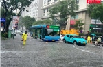 Hà Nội huy động 100% quân số trực chiến, kiểm soát toàn tuyến giao thông chống bão số 11