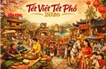 Tết Việt Tết Phố 2026 đánh thức hồn xuân nơi phố cổ