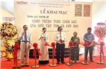 Những bộ tem và bưu ảnh kể chuyện &#39;Hành trình theo chân Bác&#39;