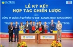 HUTECH ký kết hợp tác chiến lược với SAM &#39;Đánh thức khát vọng khởi nghiệp’