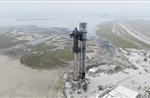 SpaceX tìm cách thu hồi nguyên vẹn Ship 40 sau màn tiếp nước kỷ lục
