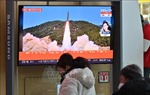 Quân đội Hàn Quốc: Triều Tiên đã phóng 2 vật thể nghi là tên lửa đạn đạo
