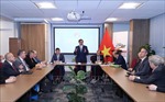 Thủ tướng Phạm Minh Chính gặp gỡ những người bạn Hoa Kỳ