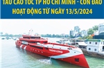 Chính thức khai trương tàu cao tốc TP Hồ Chí Minh - Côn Đảo
