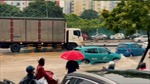 Cộng đồng xôn xao trước khả năng lội nước của xe điện VinFast trong trận mưa sáng 28/9