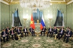 Tổng Bí thư Tô Lâm hội đàm hẹp với Tổng thống Nga Vladimir Putin