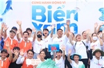 Gần 10.000 người Vingroup và TNV ra quân làm sạch bờ biển tại 28 tỉnh, thành phố 