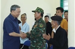 Tổng Bí Thư Tô Lâm thăm, tặng quà tại xã Si Pa Phìn, tỉnh Điện Biên