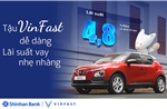 Ngân hàng Shinhan ưu đãi vay mua ô tô điện VinFast chỉ từ 4,8%/năm
