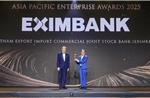 Eximbank được vinh danh ‘Doanh nghiệp xuất sắc Châu Á’ và “Doanh nghiệp tăng trưởng nhanh” tại APEA 2025