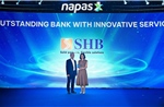 SHB nhận giải Ngân hàng xuất sắc về đổi mới sáng tạo, thúc đẩy tương lai thanh toán không tiền mặt