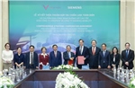 VinSpeed và Siemens Mobility ký thỏa thuận hợp tác chiến lược toàn diện về đường sắt tốc độ cao