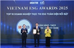 SHB được vinh danh TOP 10 Doanh nghiệp thực thi ESG toàn diện nổi bật