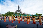 ‘Mục sở thị’ các kiệt tác tạo hình trái cây nghệ thuật tại núi Bà Đen dịp lễ Vía Bà