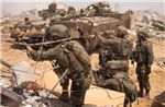 Quân đội Israel sử dụng &#39;thiết giáp cảm tử&#39; tại Dải Gaza