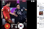 CĐV Thái Lan vui mừng, thừa nhận U23 Việt Nam 'rất đáng gờm' sau trận thắng U23 Hàn Quốc