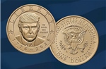 Đồng xu 1 USD mang hình Tổng thống Trump hết hàng chỉ vài giờ sau mở bán