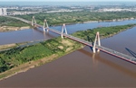 Hiện trạng đại lộ cảnh quan sông Hồng dài 92km, thuộc địa giới 16 xã, phường ở Hà Nội